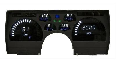 Intellitronix - Intellitronix LED Digital Replacement Gauge Panel 91-92 Camaro DP4005W