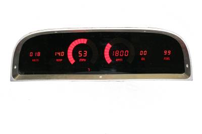 Intellitronix - Intellitronix LED Digital Replacement Gauge Panel 60-63 Chevy DP6001R