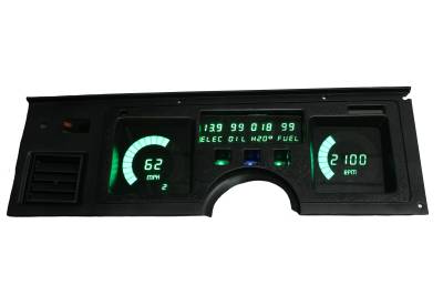 Intellitronix - Intellitronix LED Digital Replacement Gauge Panel 84-89 Corvette DP2003G
