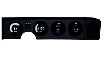 Intellitronix - Intellitronix LED Digital Replacement Gauge Panel 82-90 Firebird DP3001W