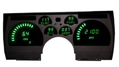 Intellitronix - Intellitronix LED Digital Replacement Gauge Panel 91-92 Camaro DP4005G