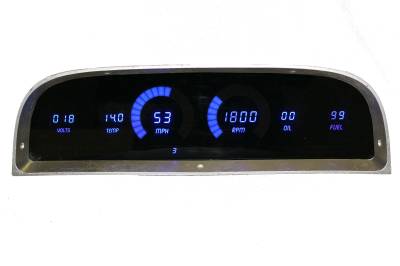 Intellitronix - Intellitronix LED Digital Replacement Gauge Panel 60-63 Chevy DP6001B