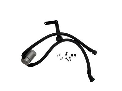 J&L Oil Separator Co - J&L Oil Separator 3016P-C 3.0 Passenger Side Mounted Silver
