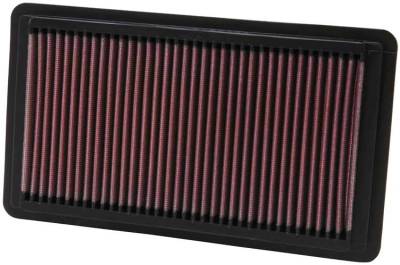 K&N - K&N 33-2343 Drop-In Replacement Air Filter