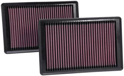 K&N - K&N 33-2445 Drop-In Replacement Air Filter
