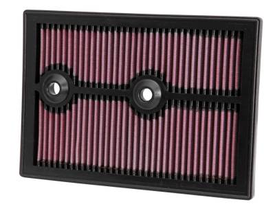 K&N - K&N 33-3004 Drop-In Replacement Air Filter