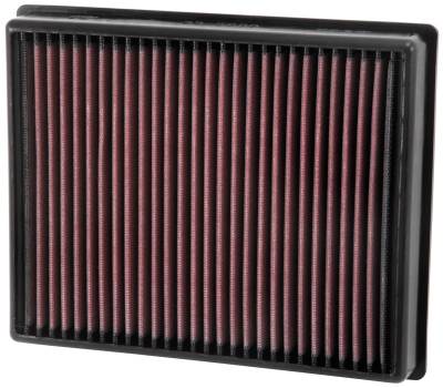 K&N - K&N 33-5000 Drop-In Replacement Air Filter