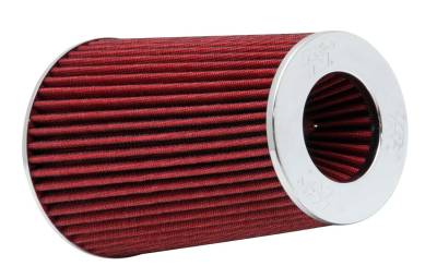 K&N - K&N RG-1002RD Universal Clamp-On Air Filter