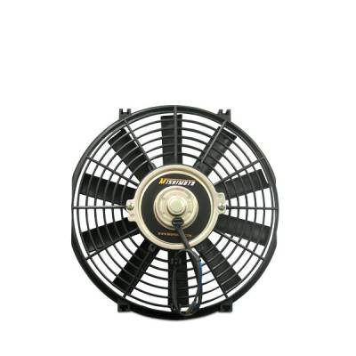 Mishimoto - Mishimoto MMFAN-10 10" Electric Fan Slim Straight Blade Black 12V