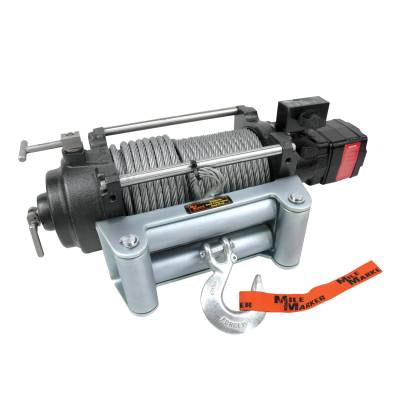 Mile Marker - Mile Marker 75-52000C 12000lb. 12V Winch 2-Speed Ductile Iron Case