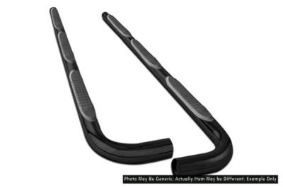 Promaxx - Promaxx 213561B W2W Black Powder Coat Nerf Bars
