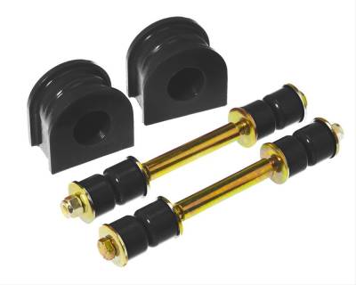 Prothane - Prothane 6-1130-BL Polyurethane Sway Bar Bushing Kit Front Black
