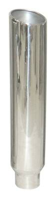 Pypes Performance Exhaust - Pypes EVT507-36 Exhaust Stack Pipe 5" OD x 7" OD x 36" Clamp-On Universal