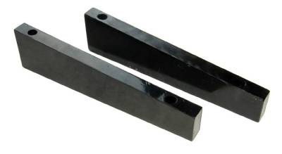 Pypes Performance Exhaust - Pypes RPE631FA Convertible Brace Spacers Black for 67-69 Pontiac Firebird F-Body