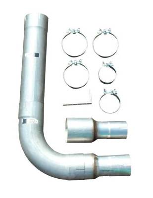 Pypes Performance Exhaust - Pypes STD006 5" Single Exhaust Stack Pipe Kit Universal