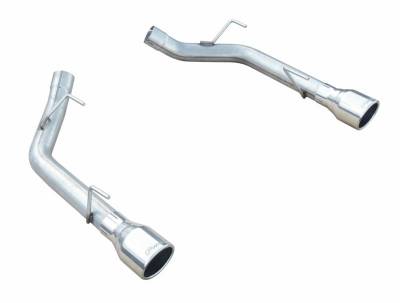 Pypes Performance Exhaust - Pypes SFM62SS No Muffler 304 Exhaust System for 05-10 Ford Mustang V8