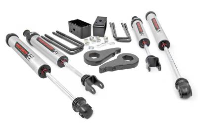 Rough Country Suspension Systems - Rough Country 28370 1.5"-2" V2 Lift Kit for 99-06 Silverado/Sierra 1500 4WD