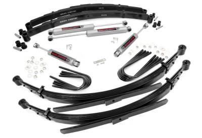 Rough Country Suspension Systems - Rough Country 26530 2" Suspension Lift Kit for 77-87 GM 2500 Truck/SUV 4WD 56"