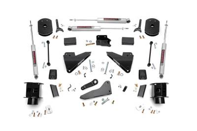 Rough Country Suspension Systems - Rough Country 35720 5" Suspension Lift Kit w/FR Spacer for 14-18 RAM 2500 4WD