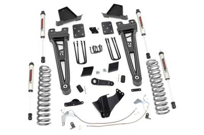 Rough Country Suspension Systems - Rough Country 54270 6" OVLD V2 Suspension Lift Kit for 15-16 Ford F250 4WD Dsl