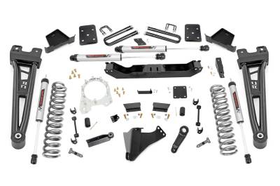 Rough Country Suspension Systems - Rough Country 55470 6" V2 Lift w/OVLD Kit for 17-22 Ford F250/F350 4WD Diesel