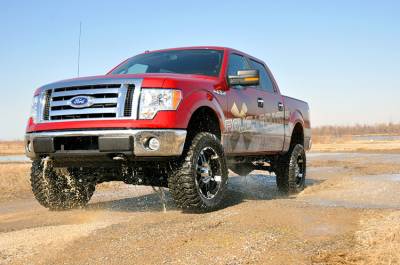 Rough Country Suspension Systems - Rough Country 59930 4" Suspension Lift Kit for 09-10 Ford F150 4WD