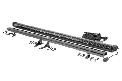 Rough Country Suspension Systems - Rough Country 70057 Cowl Mount 30" LED Light Bar Kit for 18+ Jeep Wrangler JL/JT