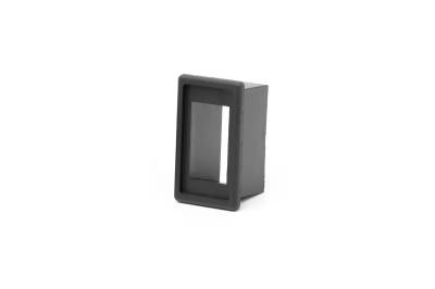 Rough Country Suspension Systems - Rough Country 709B1 Single Slot Auxiliary Switch Bezel Black
