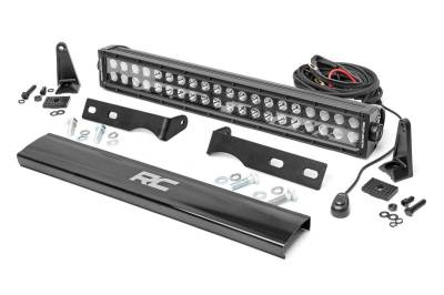 Rough Country Suspension Systems - Rough Country 70773 Bumper Mount 20" LED Light Bar Kit for 11-20 Grand C WK2