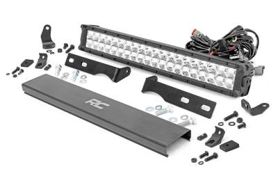 Rough Country Suspension Systems - Rough Country Bumper Mount 20" LED Light Bar Kit for Grand Cherokee WK2 70776