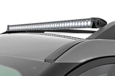 Rough Country Suspension Systems - Rough Country 71039 Roof Rack Mount 40" LED Light Bar Kit for 21-25 Bronco Sport
