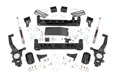 Rough Country Suspension Systems - Rough Country 87930 6" Suspension Lift Kit for 05-21 Nissan Frontier 2WD/4WD