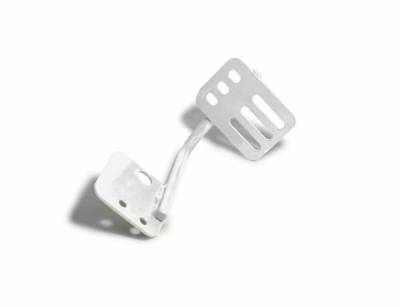 Steinjager - Steinjager Dead Pedal Foot Rest Kit-Cloud White for Wrangler JK J0046246