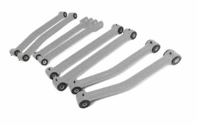 Steinjager - Steinjager Full Control Arm Kit 2.5"-4" Lift-Gray for Wrangler JK J0049105