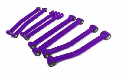 Steinjager - Steinjager Full Control Arm Kit 2.5"-4" Lift-Purple for Wrangler JK J0049106