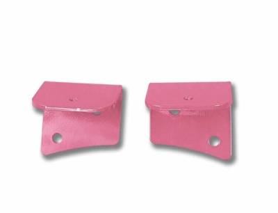 Steinjager - Steinjager A-Pillar Light Brackets-Pinky for Wrangler TJ J0049178