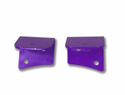 Steinjager - Steinjager A-Pillar Light Brackets-Sinbad Purple for Wrangler JK J0049165