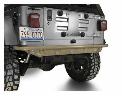Steinjager - Steinjager Rear Off Road D-Ring Bumper-Military Beige for Wrangler TJ J0049312