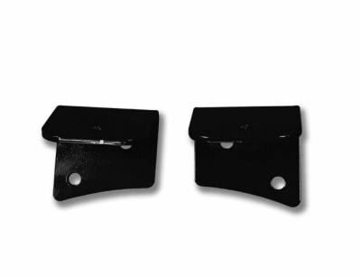 Steinjager - Steinjager A-Pillar Light Brackets Black for Wrangler JK J0049153