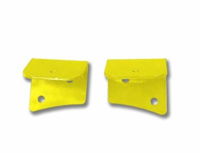 Steinjager - Steinjager A-Pillar Light Brackets-Neon Yellow for Wrangler JK J0049167