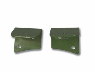 Steinjager - Steinjager A-Pillar Light Brackets-Locas Green for Wrangler JK J0049161