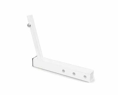 Steinjager - Steinjager Hitch Mount Single Flag Holder-Cloud White for Gladiator J0050107