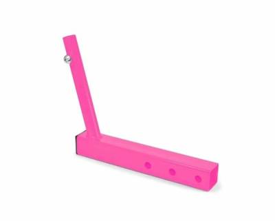 Steinjager - Steinjager Hitch Mount Single Flag Holder-Hot Pink for Gladiator JT J0050110