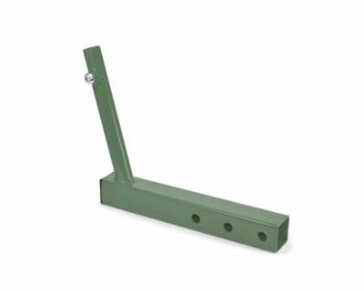 Steinjager - Steinjager Hitch Mount Single Flag Holder-Locas Green for Gladiator J0050102