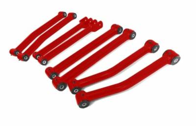 Steinjager - Steinjager Full Control Arm Kit 2.5"-4" Lift Red Baron for Jeep JK J0049096