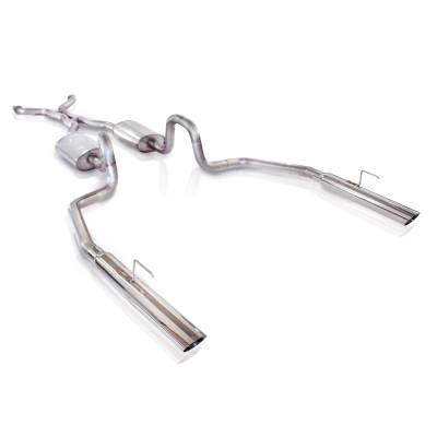 Stainless Works - Stainless Works CRVIC98CB 2.5" Exhaust for 98-02 Crown Vic/Grand Marquis
