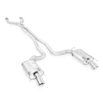 Stainless Works - Stainless Works CTSV9WGCB 3" Dual S-Tube Exhaust System 09-15 Cadillac CTS-V