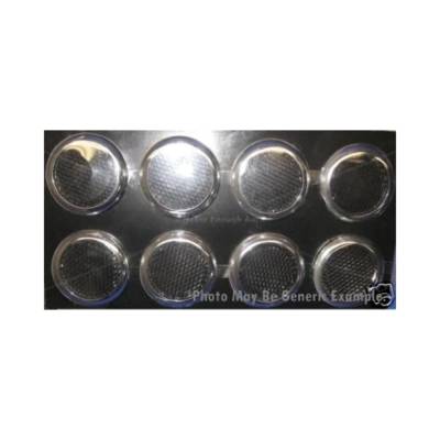TFP - TFP 00157 Chrome Round Vents Side Accent Vent kit 8
