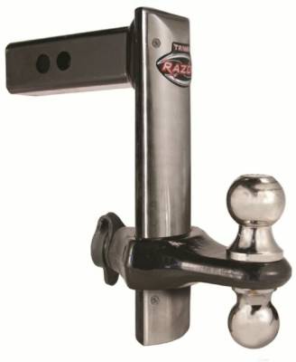Trimax - Trimax TRZ8SFP 8" Deluxe Stainless Steel Face Plate Powder Coat Drop Hitch