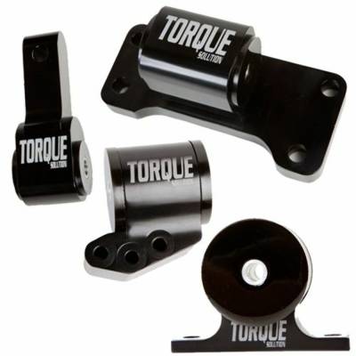 Torque Solution - Torque Solution TS-EV-1235 Billet Aluminum 4Pc Full Engine Mount Kit
